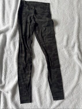 Lululemon Align 28” Green Camo Leggings